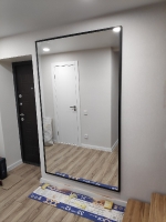 Зеркало в металлической раме_5